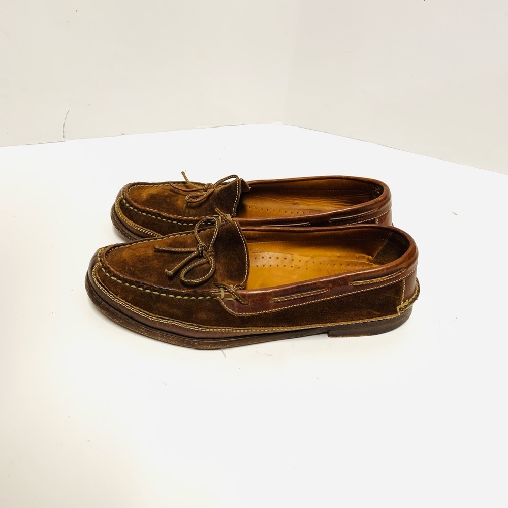 Cole Haan Leather Laced Moccasins‎